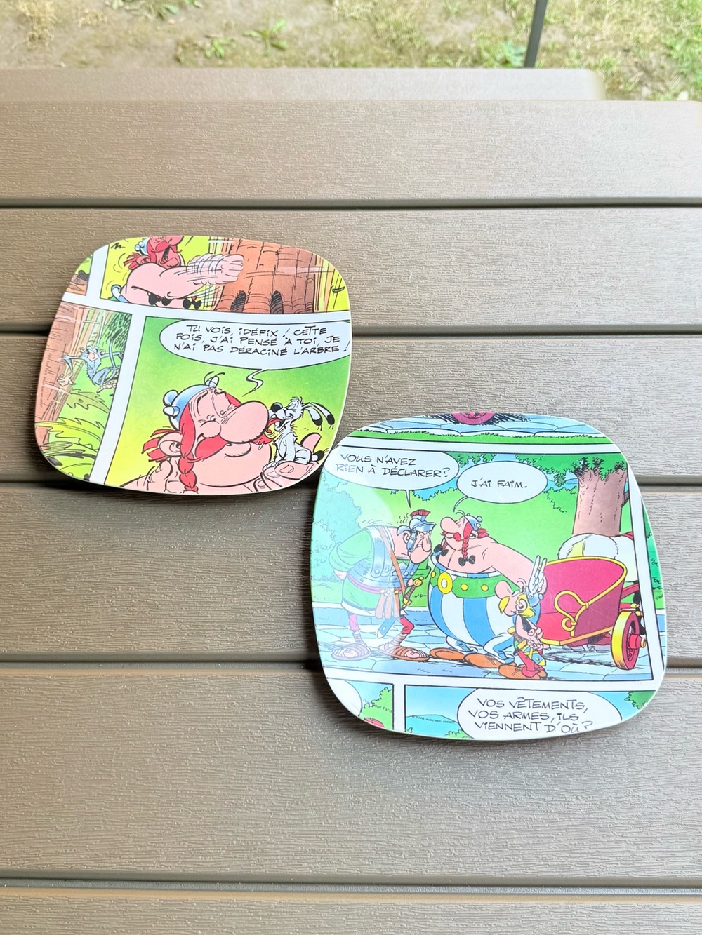 Asterix Comic Panel Decorative Plates